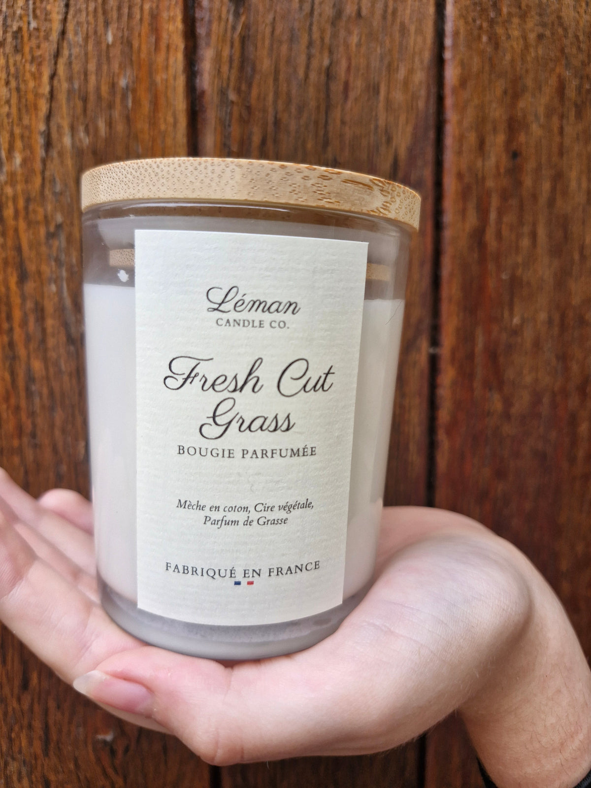 Bougie parfumée Herbe fraîchement coupée – 370 g