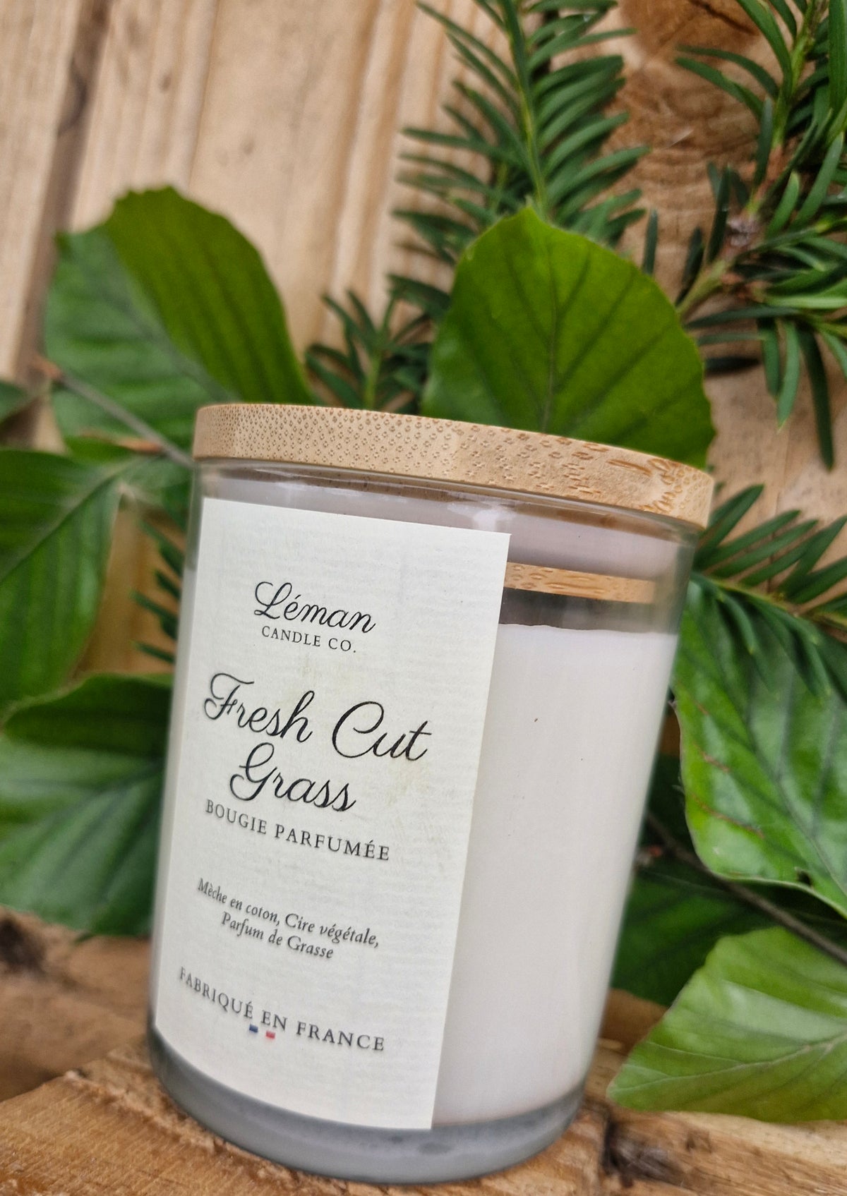 Bougie parfumée Herbe fraîchement coupée – 370 g