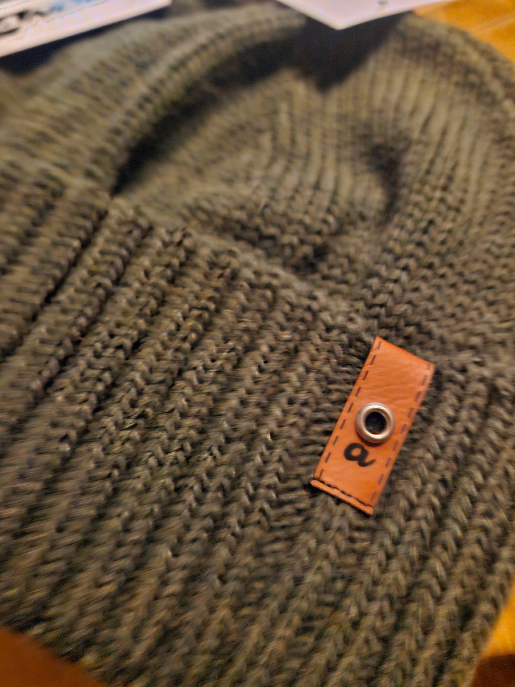 Bonnet homme Amico kaki